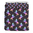 Rainbow Origami Unicorn Bedding Set All Over Prints