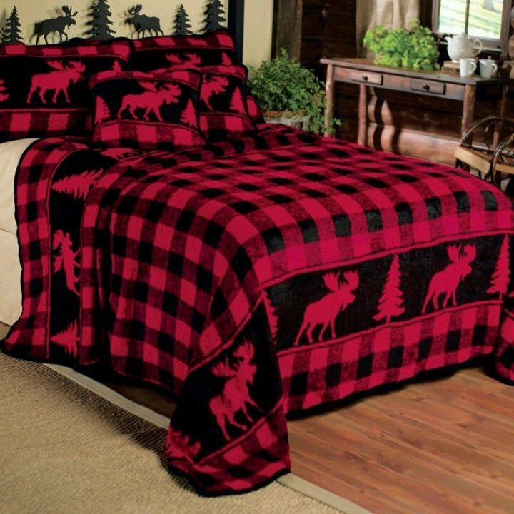 Moose Red Clm2709096T Bedding Sets