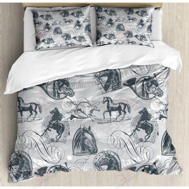 Cant Take The Wild Out Of Horse Bedding Set Bedroom Decor