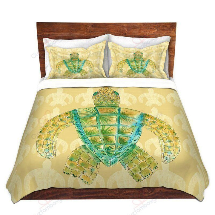 Sea Turtle Stronger Printed Bedding Set Bedroom Decor