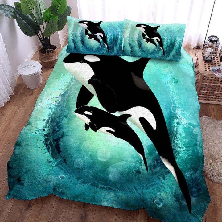 Whale Ml030968B Cotton Bed Sheets Spread Comforter Duvet Cover Bedding Sets