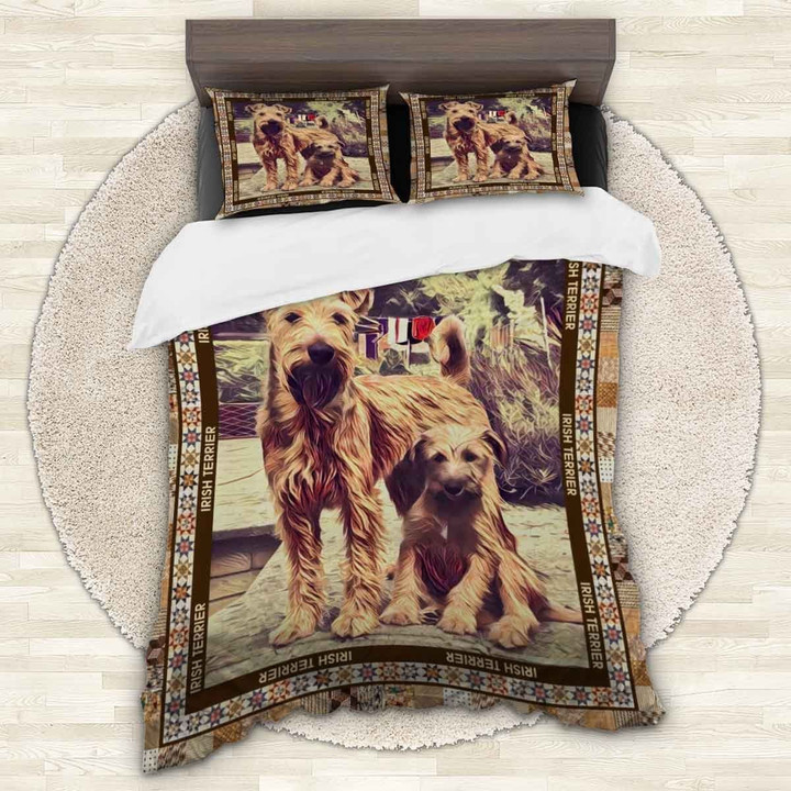 Irish Terrier Family Cl10100204Mdb Bedding Sets