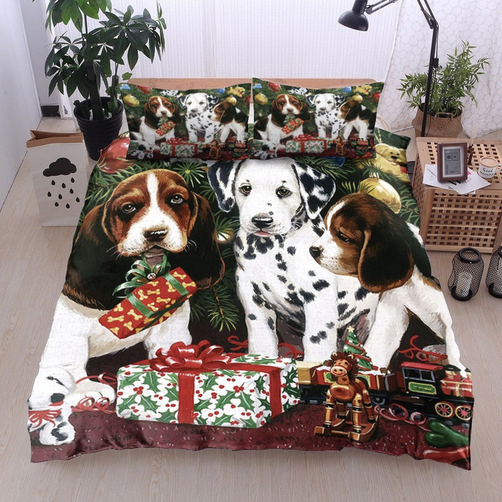 Christmas Beagle And Dalmatian Dd31100029B Bedding Sets