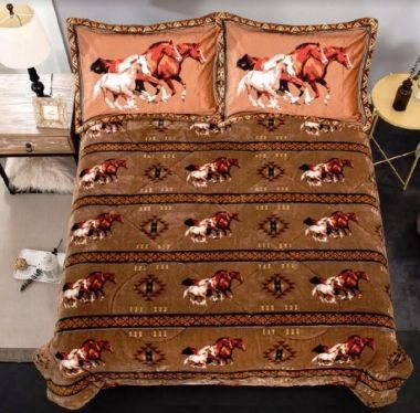Borrego Horse Bedding Set 