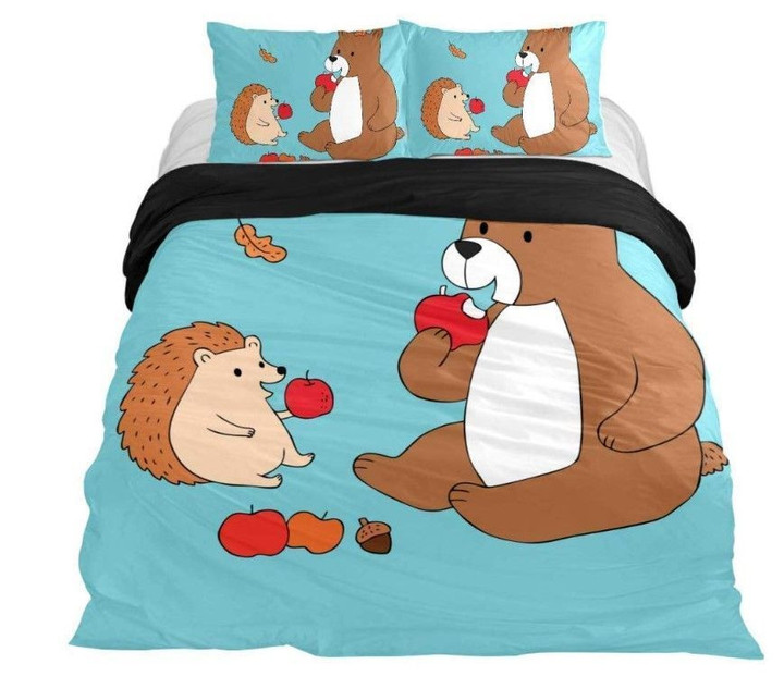 Bear Hedgehog Bedding Set Jlgii Haiba