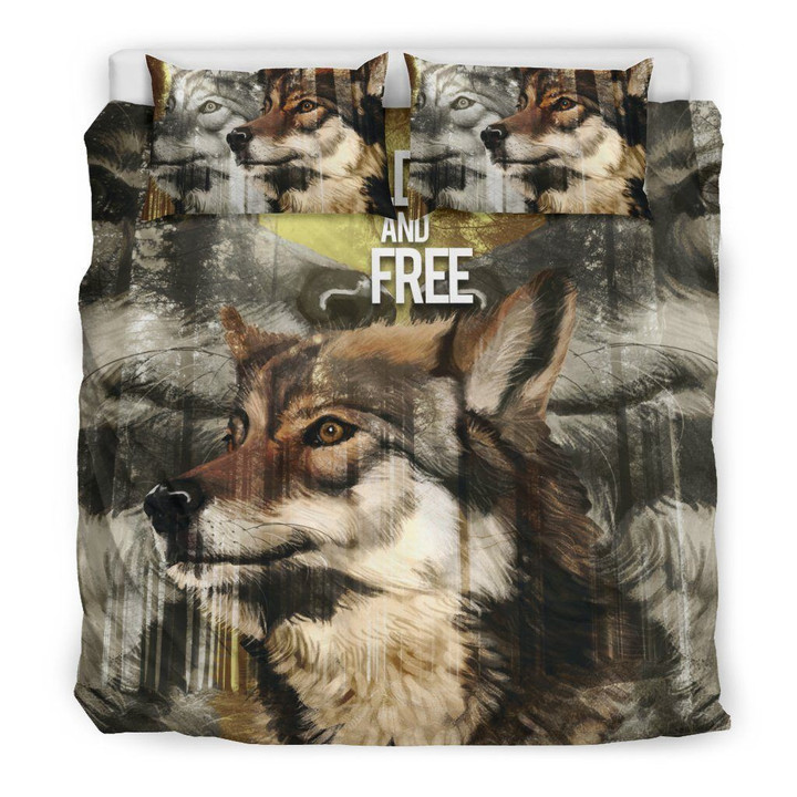 Wolf Wild And Free Clx1401078B Bedding Set All Over Prints
