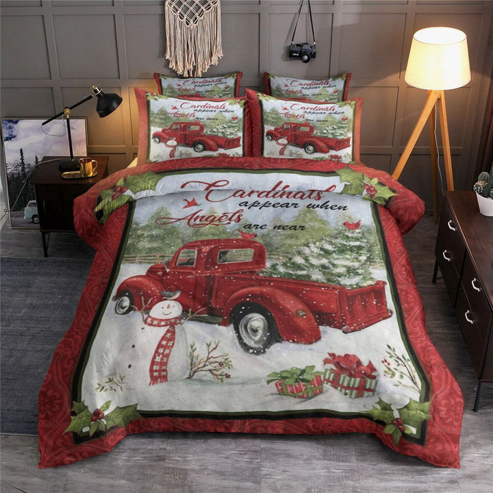 Cardinals Appear When Angels Are Near Bedding Set All Over Prints