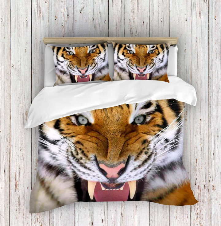 Angry Tiger Bedding Set All Over Prints