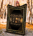 God That Is Who You Are Fleece Blanket