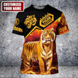 Personalized Name Tiger All Over Printed Unisex Shirt