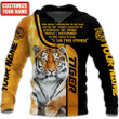 Personalized Name Tiger I'm The Storm All Over Printed Unisex Shirt