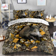 Boar Wall All Over Printed Bedding Set Q081001