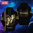 Personalized Name Gemini Astrology All Over Printed Unisex Shirt Q260904