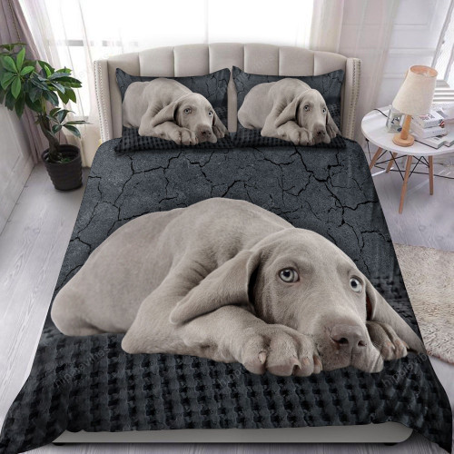 WEIMARANER V1 3D ALL OVER PRINTED BEDDING SET