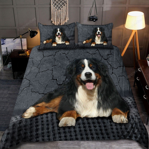 BERNESE MOUNTAIN DOG V1 3D ALL OVER PRINTED BEDDING SET