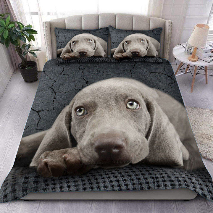 Weimaraner All over printed Bedding set