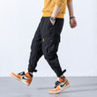 Men Multi Pocket Fashion Streetwear Harem Track Pants