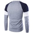 Men Sweatshirt O-Neck Long Sleeve Fashion Cotton Blend