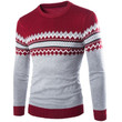 Men Pullover Slim Fit Knitted Jersey Hombre  Knitwear