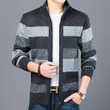 New Fashion Brand Men Sweater Cardigan Slim Fit Warm Knitted Casual Style