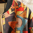 Men Bomber Jacket Two Sides Print Hip Hop Streetwear Top Brand Designer