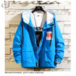 Men Jacket Hooded Cargo Zipper Casual Streetwear Bomber Jacket Top Brand Designer