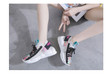 Women Flat Platform Shoes Fashion Lace-Up Sneakers