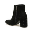 Women Black High Heels Leather Boots