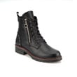 Premium Leather Women High Top Zipper Boots