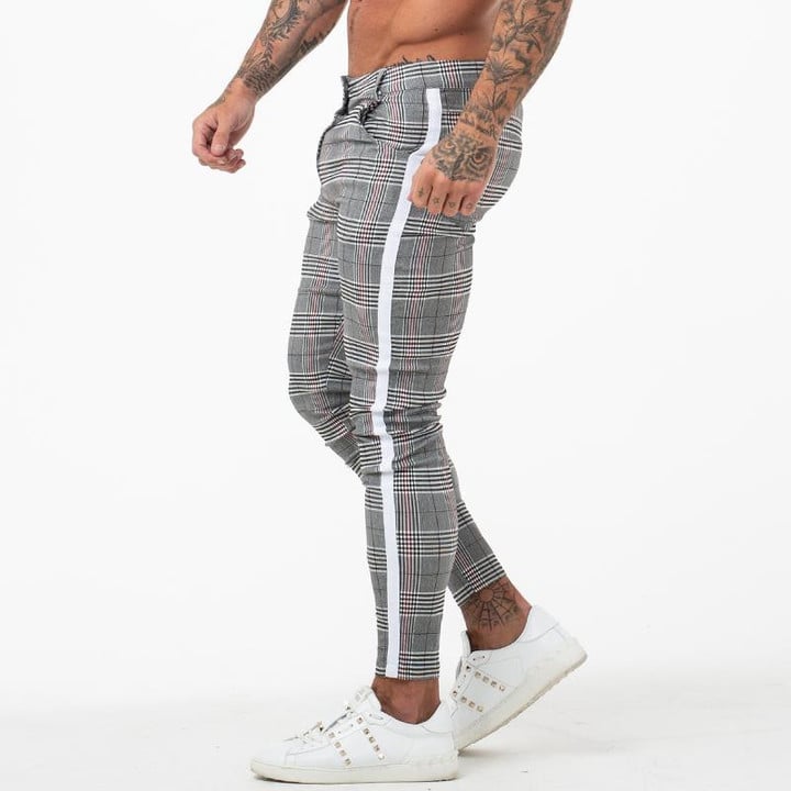 Brand Designer Men Chinos Slim Fit Skinny Super Comfy Stretch Pants