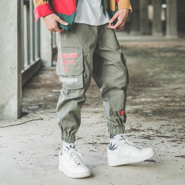 Men Ankle Length Fashion Hipster Style Cargo Pants