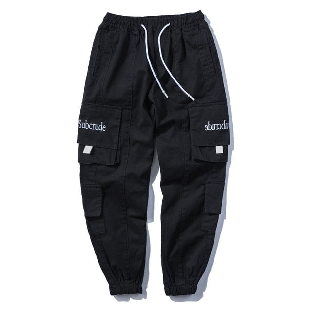 Men Hip Hop Harajuku Casual Streetwear Jogger Pants