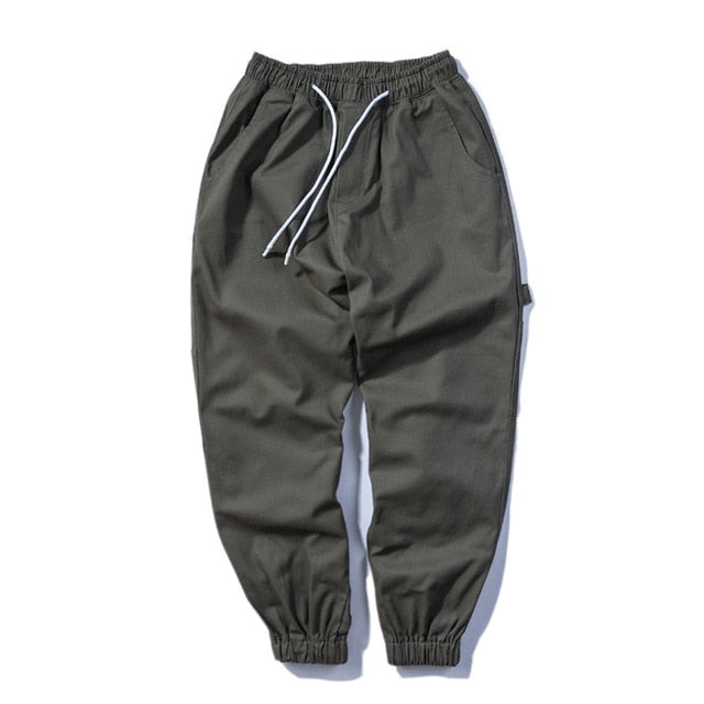 Men Multi Pockets Tactical Streetwear Fashion Sweatpants