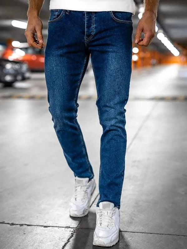 Men Washed Carrot Jeans