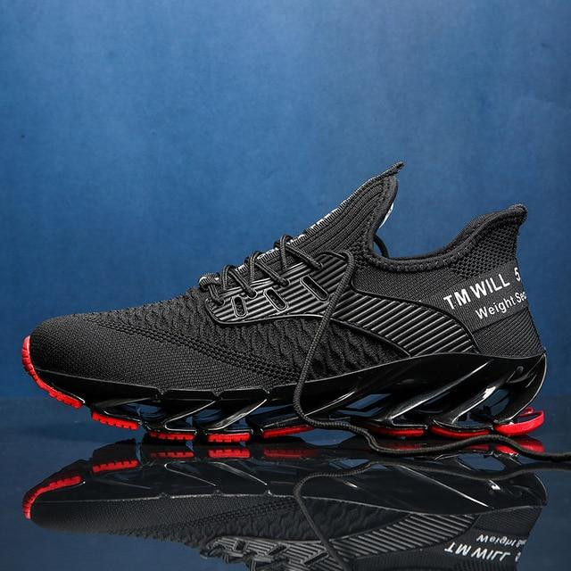 Men Blade Sneakers Cushioning Breathable Fashion Design Sport Shoes
