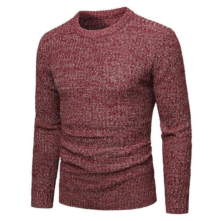 Men Sweater New Arrival Warm Knitted O Neck Casual Pullover