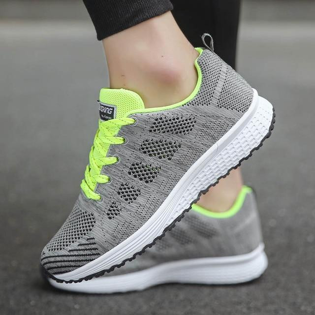 Woman Platform Trainers Fashion Casual  Sneakers