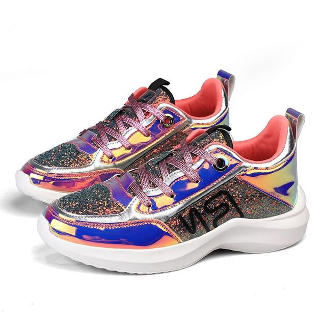 Brand Designer Women Mixed Colors Casual Fashion Sneakers