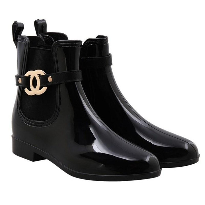 Women Ankle Boots Top Quality Waterproof Fashion Brand Designer