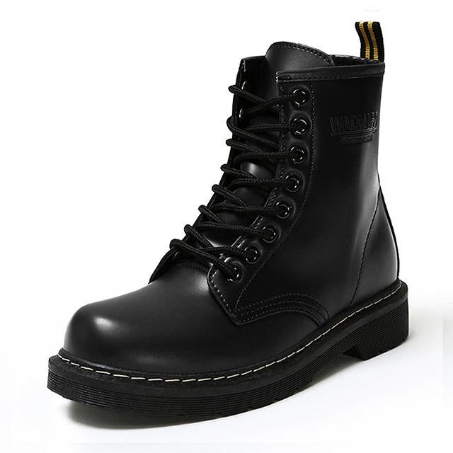Women Ankle Boots Fashion Style High Quality Leather Motorcycle Boots