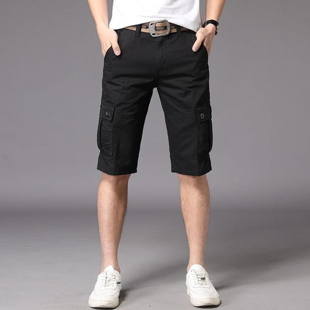 Men Military Style Streetwear Cargo Shorts