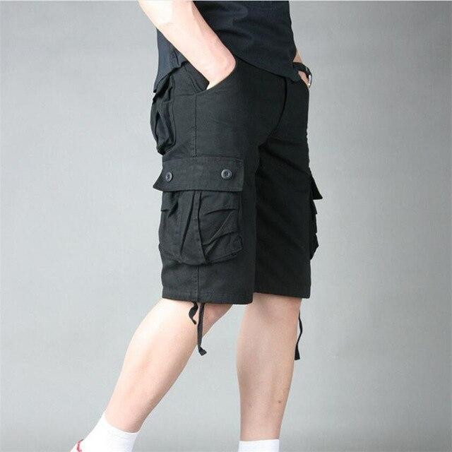 New Fashion Men Casual Loose Tactical Cargo Shorts