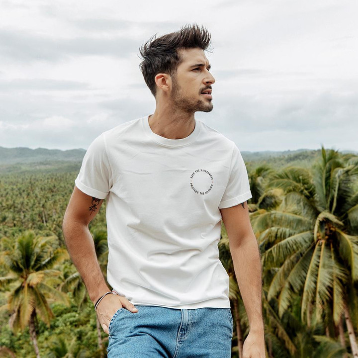 New Fashion Men Streetwear Casual Slim Cotton T-Shirt