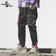 Men Fashion Hipster Hiphop Streetwear Cargo Pants
