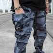 Hip Hop Streetwear Men Camouflage Cargo Pants Military Style Harem Trousers