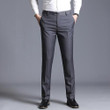 Men's fashion slim straight dress pants