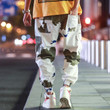 Men Camouflage Cargo Pants Fashion Street Style Sweatpants