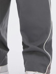 Men Side Stripe Fold Pleat Pants