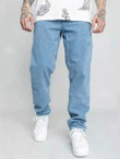 Men Light Wash Slant Pocket Jeans