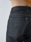 Men Slant Pocket Tapered Jeans